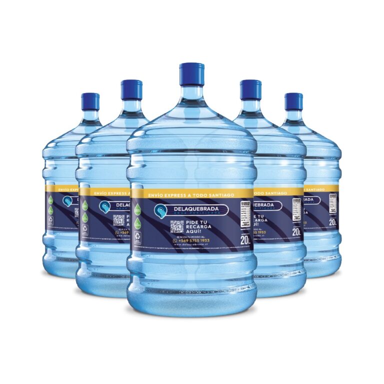 5 Bidones de 20 litros